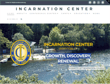 Tablet Screenshot of incarnationcenter.org